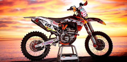 KTM Dirt Bikes Wallpaper PC screenshot