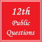 12th Public Questions for PC