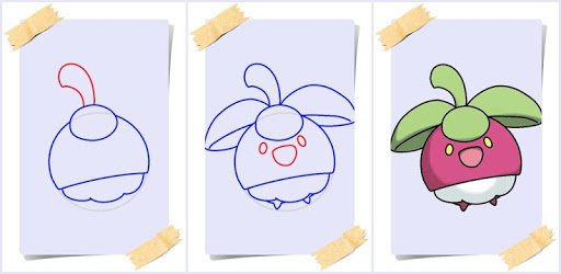 How to Draw Pokemon Step by Step Offline PC screenshot