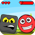 Bossy Ball : in new red adventure 4 worlds for PC