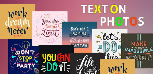 Text on photo - Text Photo Editor PC screenshot