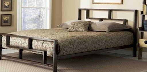 Minimalist Iron Bed Design PC screenshot