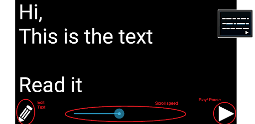 Teleprompter PC screenshot