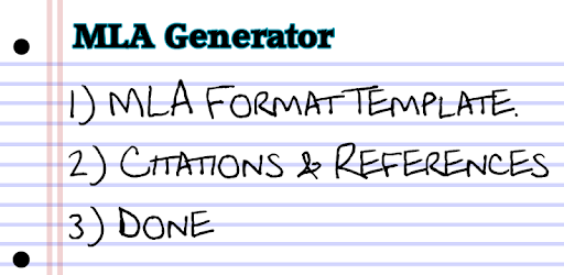 MLA Generator PC screenshot