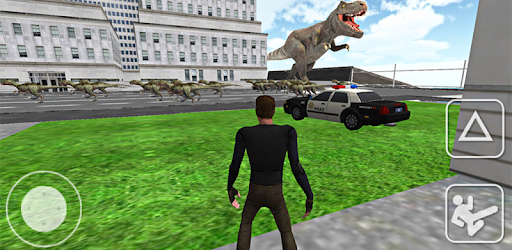 Dino in City-Dinosaur N Police PC screenshot Dino in City-Dinosaur N Police PC screenshot
