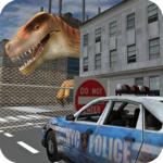 Dino in City-Dinosaur N Police icon