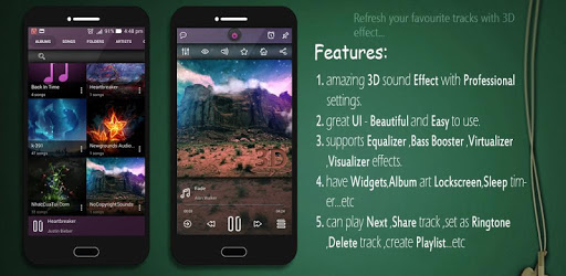Music Player 3D Pro PC screenshot