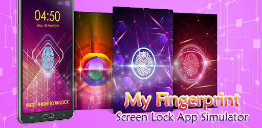 My Fingerprint Screen Lock App Simulator PC screenshot