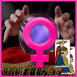 Women Crystal ball Real Fortune teller icon