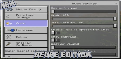 Dev Edition Add-on For MCPE PC screenshot Dev Edition Add-on For MCPE PC screenshot