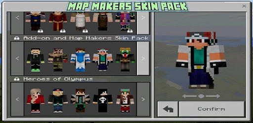 Makers Skin Pack Addons MCPE PC screenshot