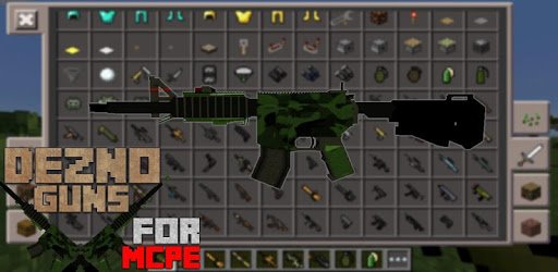 Dezno Guns MOD for MCPE PC screenshot Dezno Guns MOD for MCPE PC screenshot