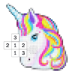 Kids Coloring Game Little Pony Color Number Pixel for PC