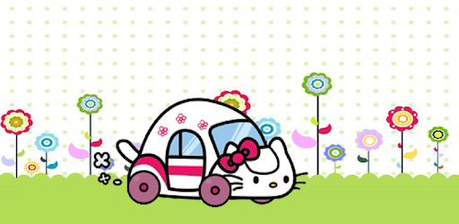 Cute Hello Car Kitty Nice Day PC screenshot