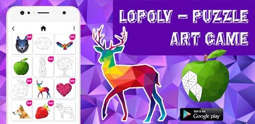LoPoly – Puzzle art game PC screenshot LoPoly – Puzzle art game PC screenshot