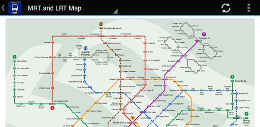 Singapore MRT Map 2019 (Latest!) PC screenshot