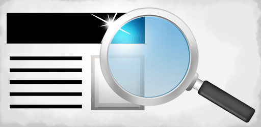 magnifying glass with light PC screenshot