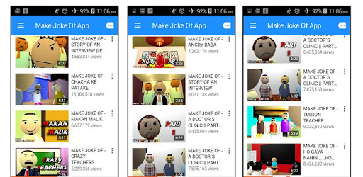 Make Joke Of Video Application PC screenshot Make Joke Of Video Application PC screenshot