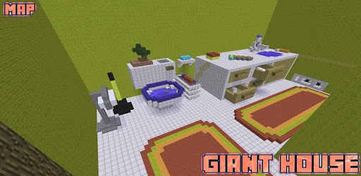 Giant House Map MCPE PC screenshot