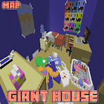 Giant House Map MCPE for PC