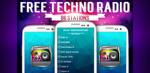 Free Techno Radio PC screenshot