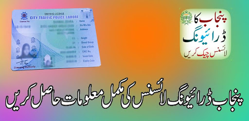Check Punjab Driving License PC screenshot Check Punjab Driving License PC screenshot