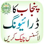 Check Punjab Driving License icon