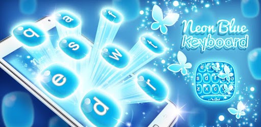 Neon Blue Keyboard Changer PC screenshot