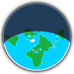 Flat Earth icon