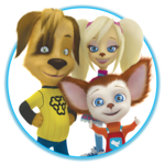 Pooches Supermarket: Family shopping icon