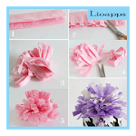 How to Make Paper Flower for PC