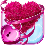 Pink Love Heart Lock Screen Pattern for PC Pink Love Heart Lock Screen Pattern for PC