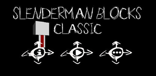SlenderMan Blocks Classic PC screenshot