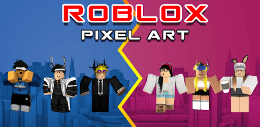 Roblox Pixel Art - Color by Number & Oof Sound PC screenshot