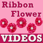 Ribbon Flower Craft Making for PC Ribbon Flower Craft Making for PC