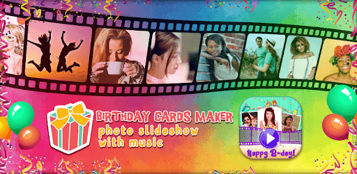 Photo Slideshow with Music - Create Birthday Cards PC screenshot
