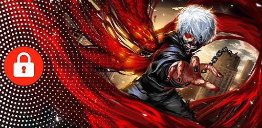 Ken Kaneki Anime Fun Art PIN Lock Screen PC screenshot
