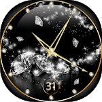 Diamond Live Clock Wallpaper App for PC