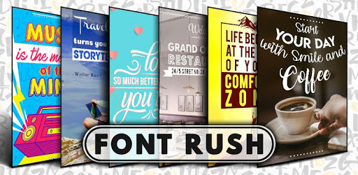 Font Rush PC screenshot