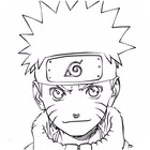 Sketsa Gambar Narutoo Anime icon