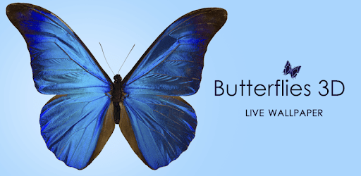 Butterflies 3D live wallpaper PC screenshot
