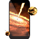 Quasar 3D live wallpaper icon