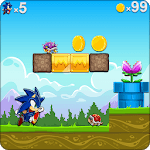 Super Sonic World Dash Adventure icon