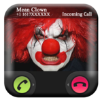 Spooky Clown Fake Call And SMS icon