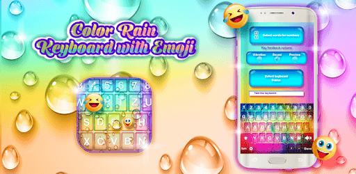 Color Rain Keyboard with Emoji PC screenshot Color Rain Keyboard with Emoji PC screenshot