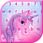 Pink Unicorn Emoji Keyboard for PC