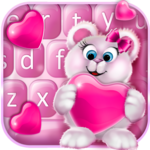 Sweet Pink Valentine Keyboard for PC