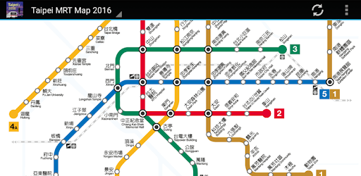 Taipei MRT Map 2019 ( Taiwan ) PC screenshot
