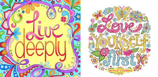 Quote Coloring Pages For Adults PC screenshot Quote Coloring Pages For Adults PC screenshot