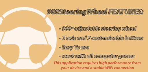 Steering Wheel for Pc 900º PC screenshot